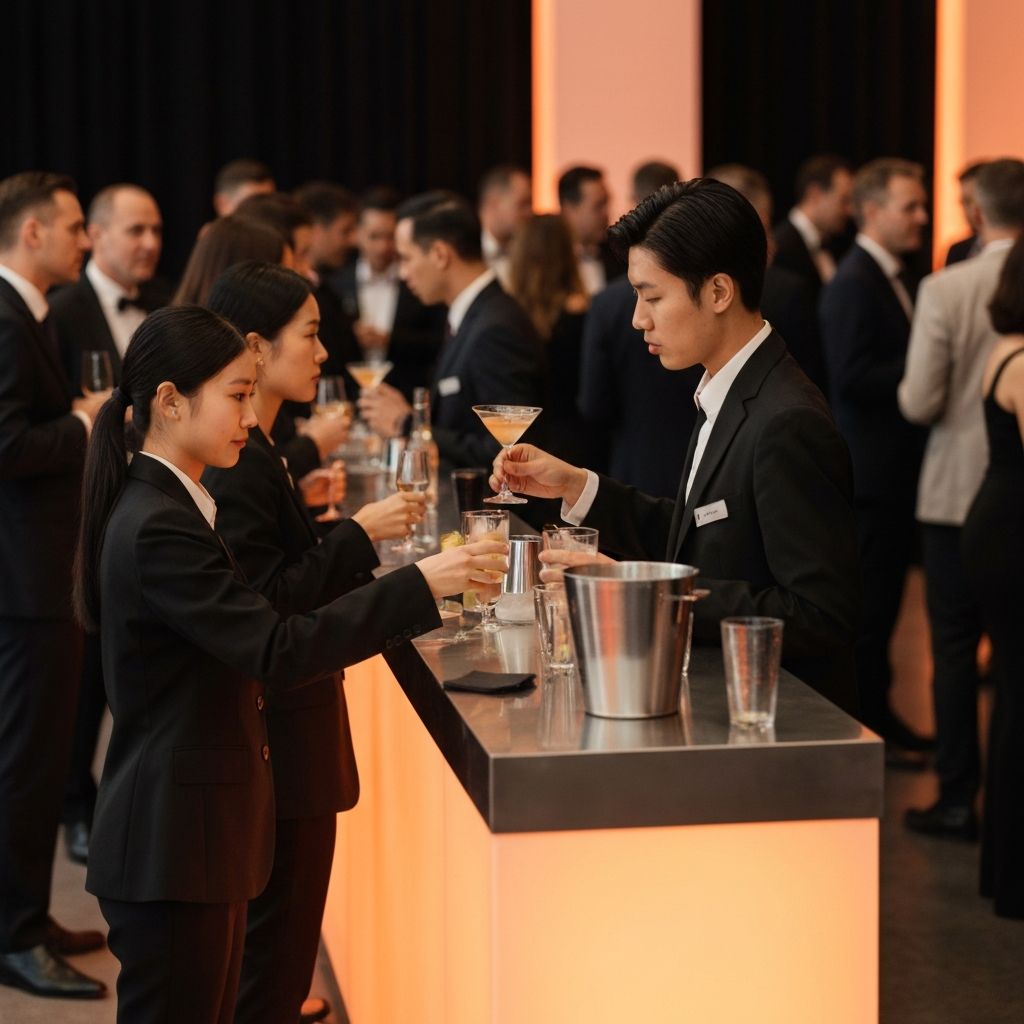Corporate bar service